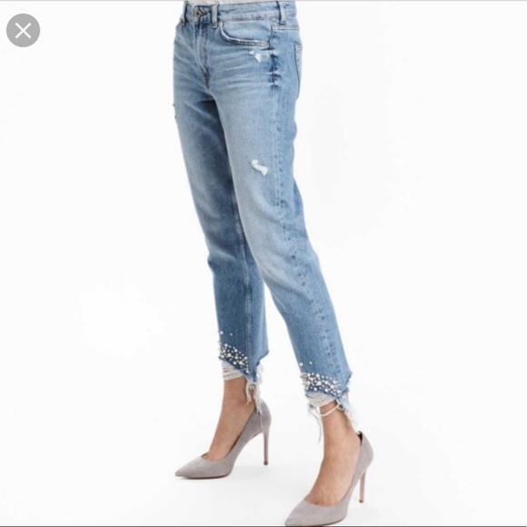 h&m girlfriend fit regular waist